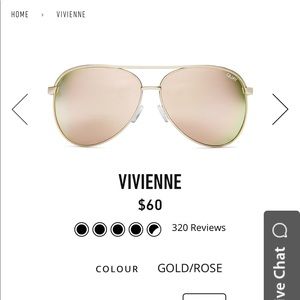 QUAY VIVIENNE SUNGLASSES